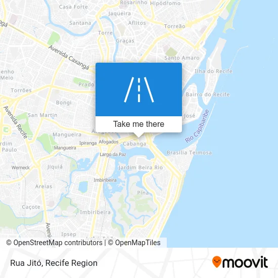 Rua Jitó map