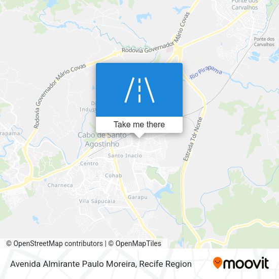 Avenida Almirante Paulo Moreira map