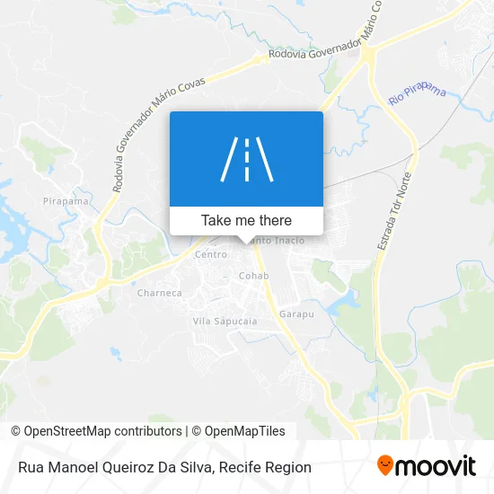 Rua Manoel Queiroz Da Silva map