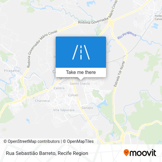 Rua Sebastião Barreto map