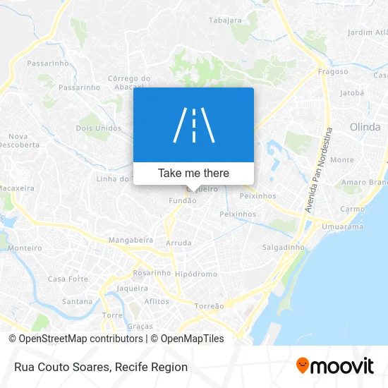 Rua Couto Soares map