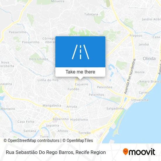 Rua Sebastião Do Rego Barros map