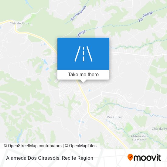 Alameda Dos Girassóis map