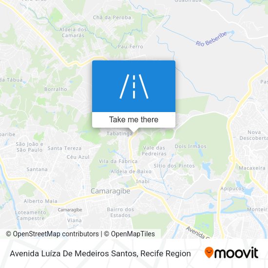 Avenida Luíza De Medeiros Santos map
