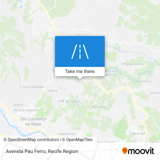 Avenida Pau Ferro map