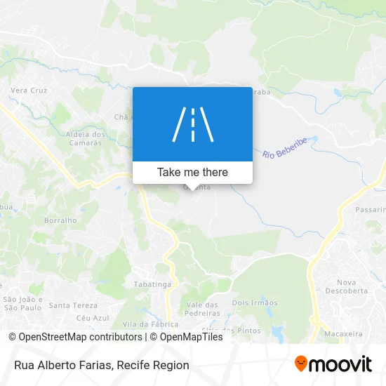 Rua Alberto Farias map