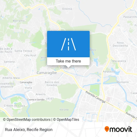 Rua Aleixo map