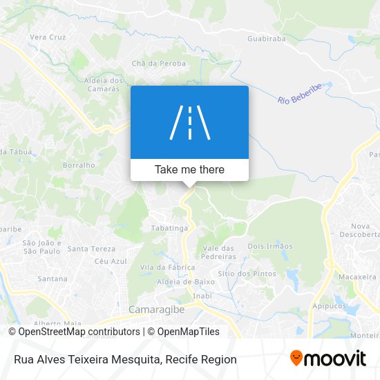 Rua Alves Teixeira Mesquita map