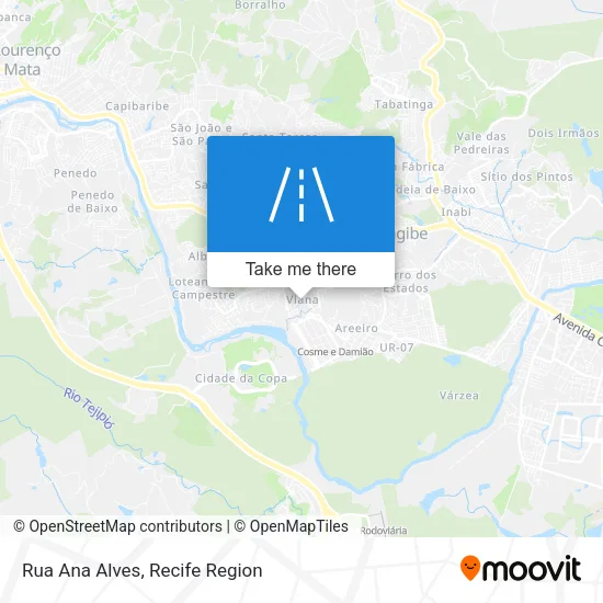 Rua Ana Alves map