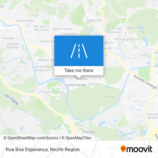 Rua Boa Esperança map
