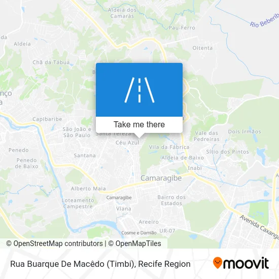 Rua Buarque De Macêdo (Timbi) map