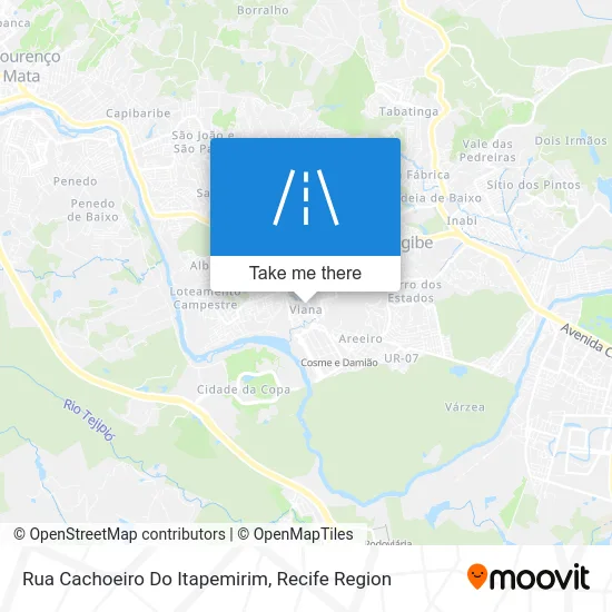 Rua Cachoeiro Do Itapemirim map