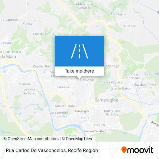 Rua Carlos De Vasconcelos map