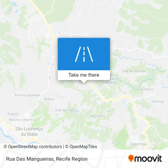 Rua Das Mangueiras map