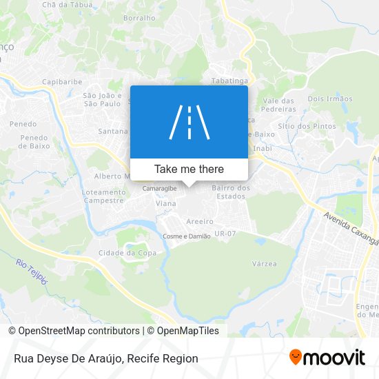 Rua Deyse De Araújo map