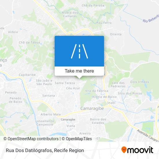 Rua Dos Datilógrafos map