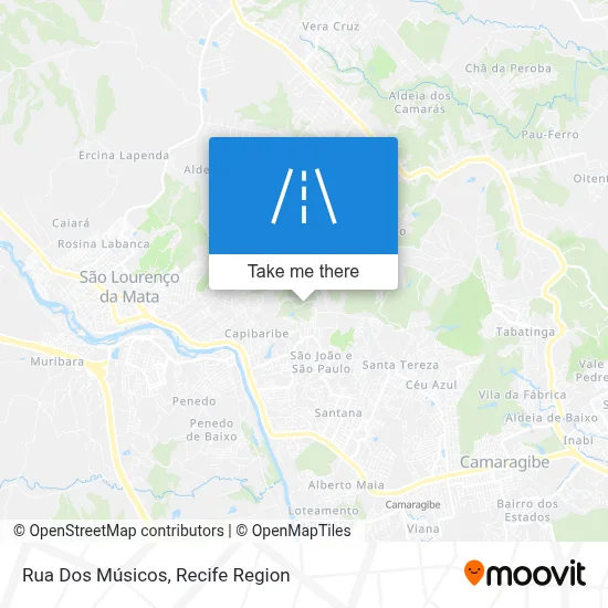 Rua Dos Músicos map