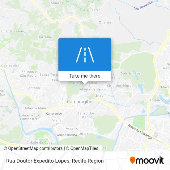 Rua Doutor Expedito Lopes map