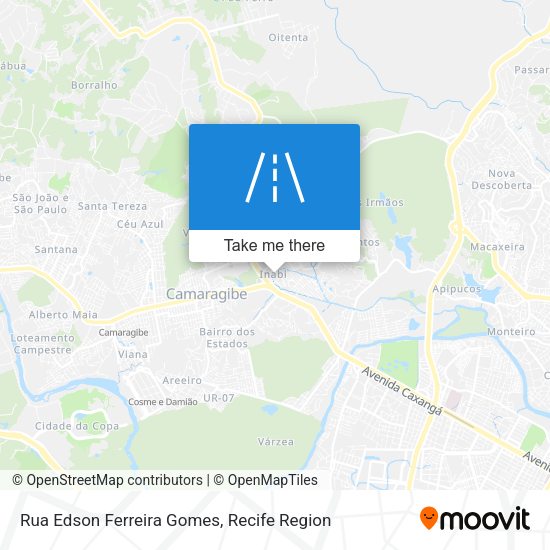 Rua Edson Ferreira Gomes map
