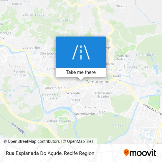 Rua Esplanada Do Açude map