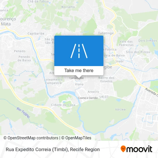 Rua Expedito Correia (Timbi) map