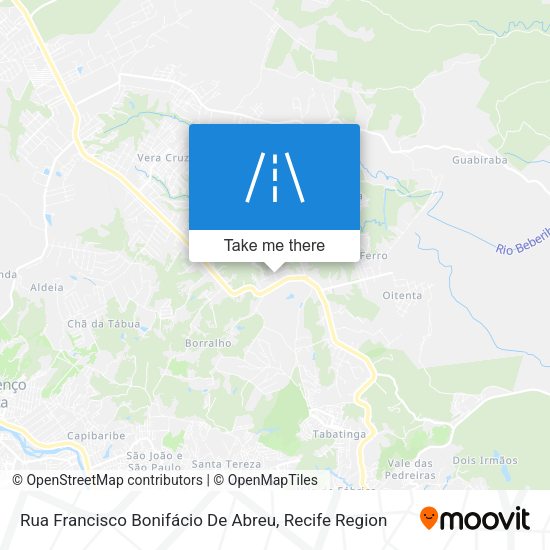 Rua Francisco Bonifácio De Abreu map