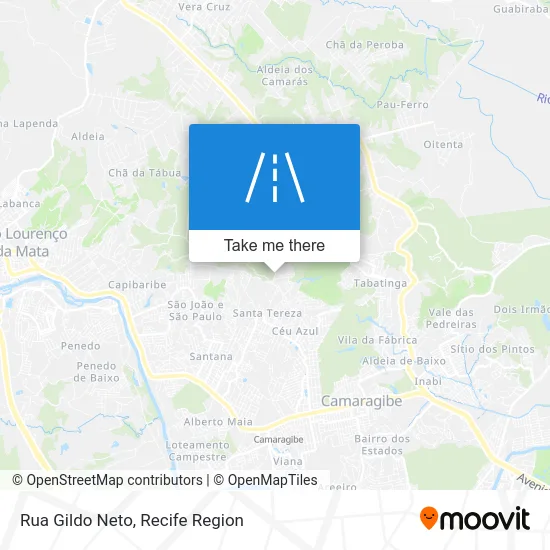 Rua Gildo Neto map