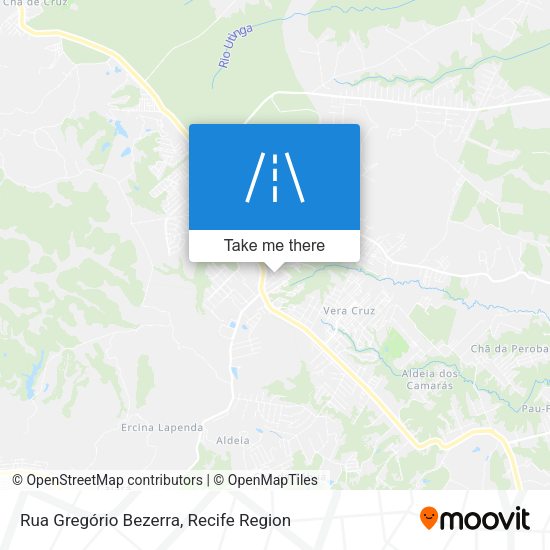 Rua Gregório Bezerra map