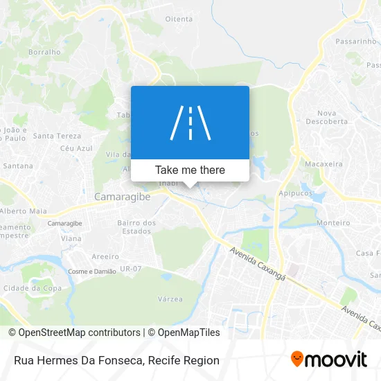 Rua Hermes Da Fonseca map