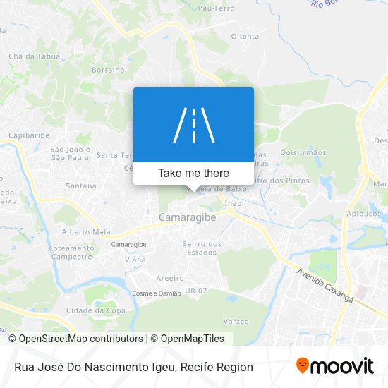 Rua José Do Nascimento Igeu map