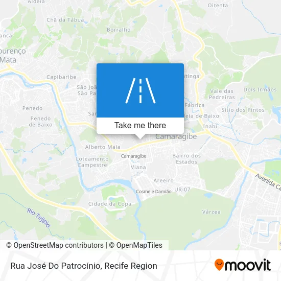 Rua José Do Patrocínio map