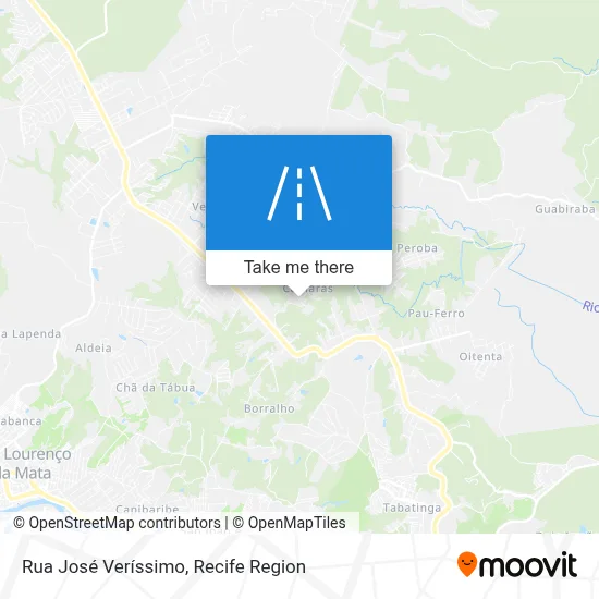 Rua José Veríssimo map