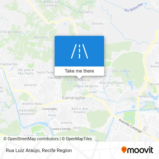 Rua Luiz Araújo map