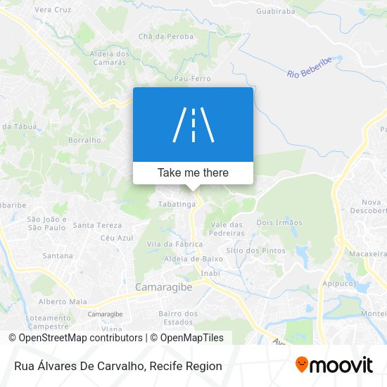 Rua Álvares De Carvalho map
