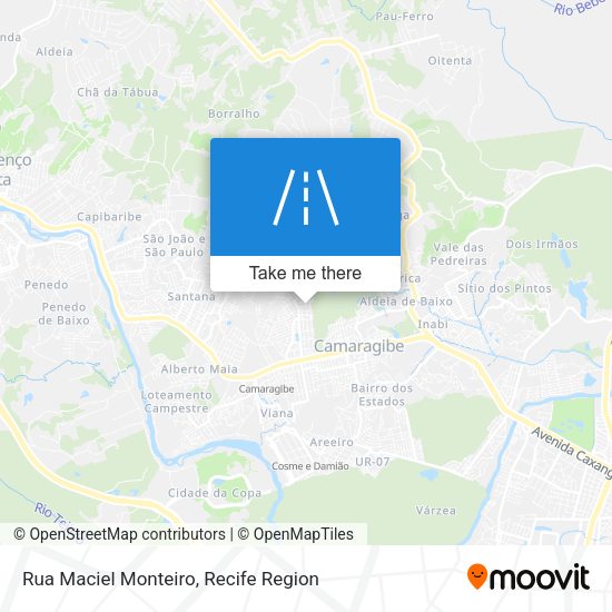 Rua Maciel Monteiro map