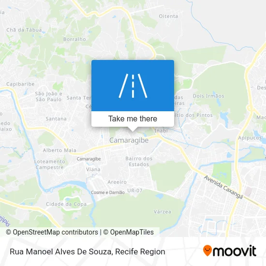 Rua Manoel Alves De Souza map