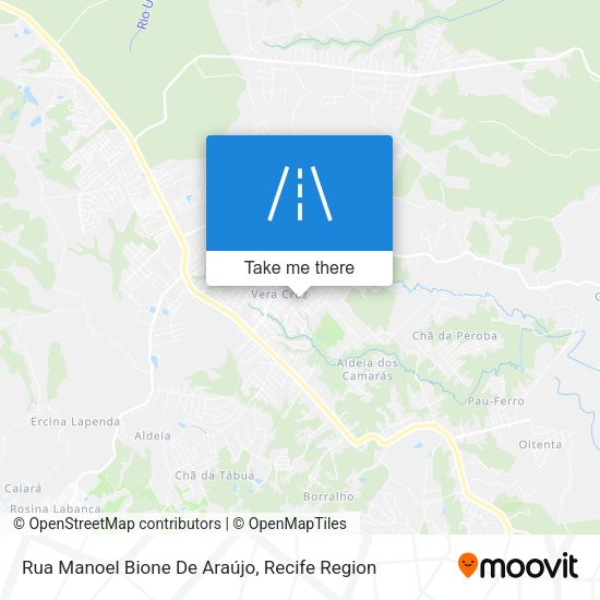 Rua Manoel Bione De Araújo map