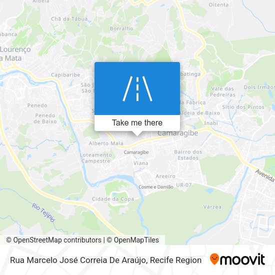 Rua Marcelo José Correia De Araújo map
