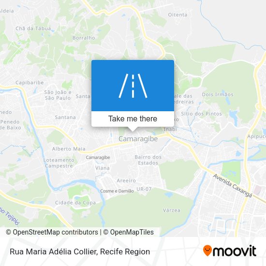 Rua Maria Adélia Collier map