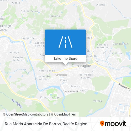 Rua Maria Aparecida De Barros map