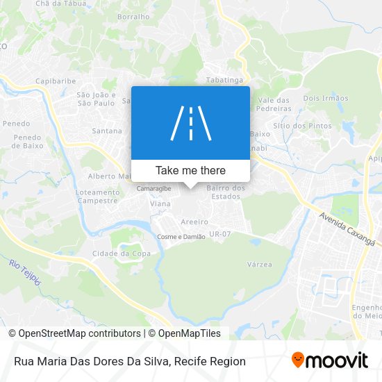 Rua Maria Das Dores Da Silva map