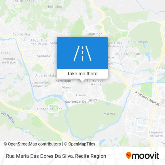 Rua Maria Das Dores Da Silva map