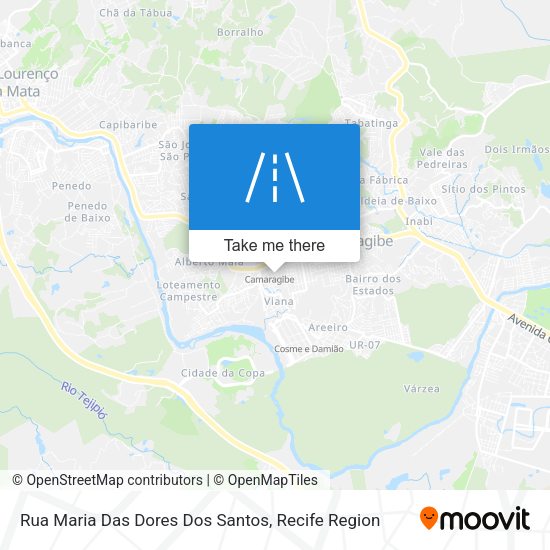 Rua Maria Das Dores Dos Santos map
