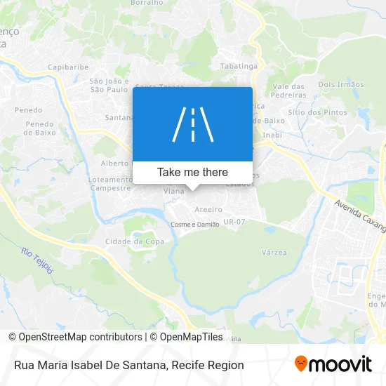 Rua Maria Isabel De Santana map