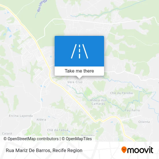Rua Mariz De Barros map