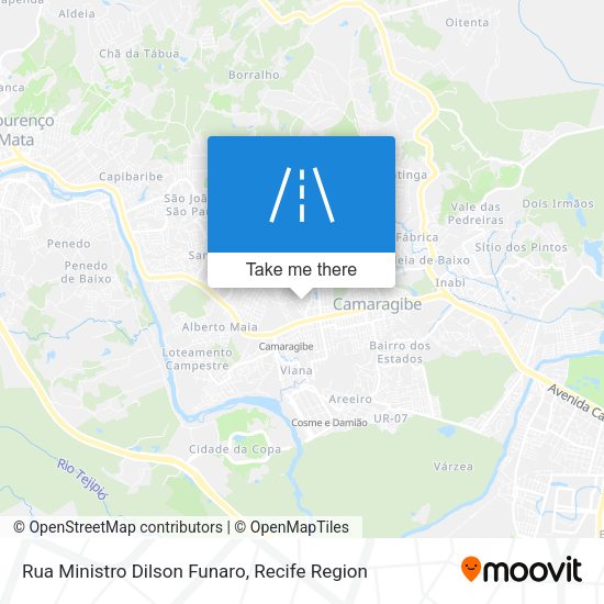 Rua Ministro Dilson Funaro map