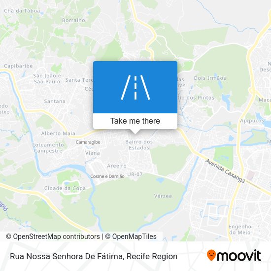 Rua Nossa Senhora De Fátima map