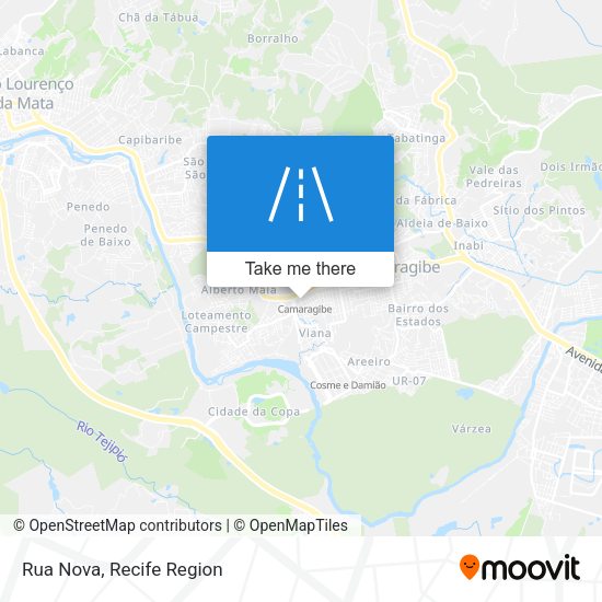 Rua Nova map