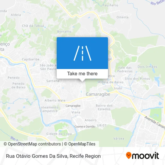 Rua Otávio Gomes Da Silva map