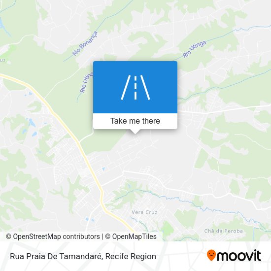 Rua Praia De Tamandaré map